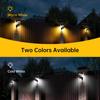 Solar Porch Lights Outdoor 2 Pack Solar Powered Wall Lights IP65 Waterproof Wall Sconce Lights Outdoor for Front Door Walkway