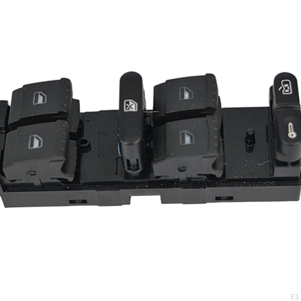 Power Window Switch/ 7M3959857D//Front Replacement Glass Lifter Switch Button 04-10