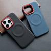 For iPhone 17 16 Promax 15 Pro Case  PU Leather Magnetic Wireless Charging Protective Back Cover Case CMDKNPCX