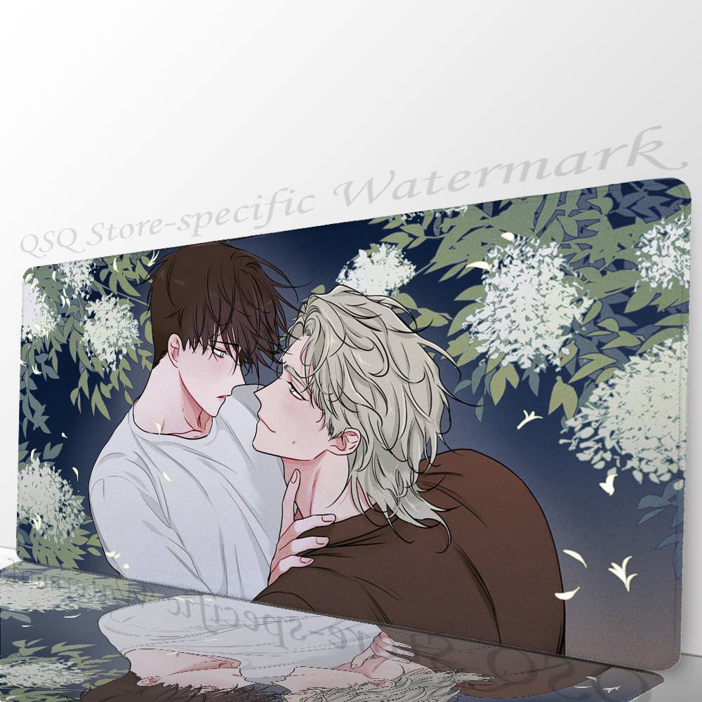 Manga L-Low Tide In Twilight Mousepad Non-slip Suitable For Office Computers Laptops E-sports Game Desk Mats XXL Keyboard