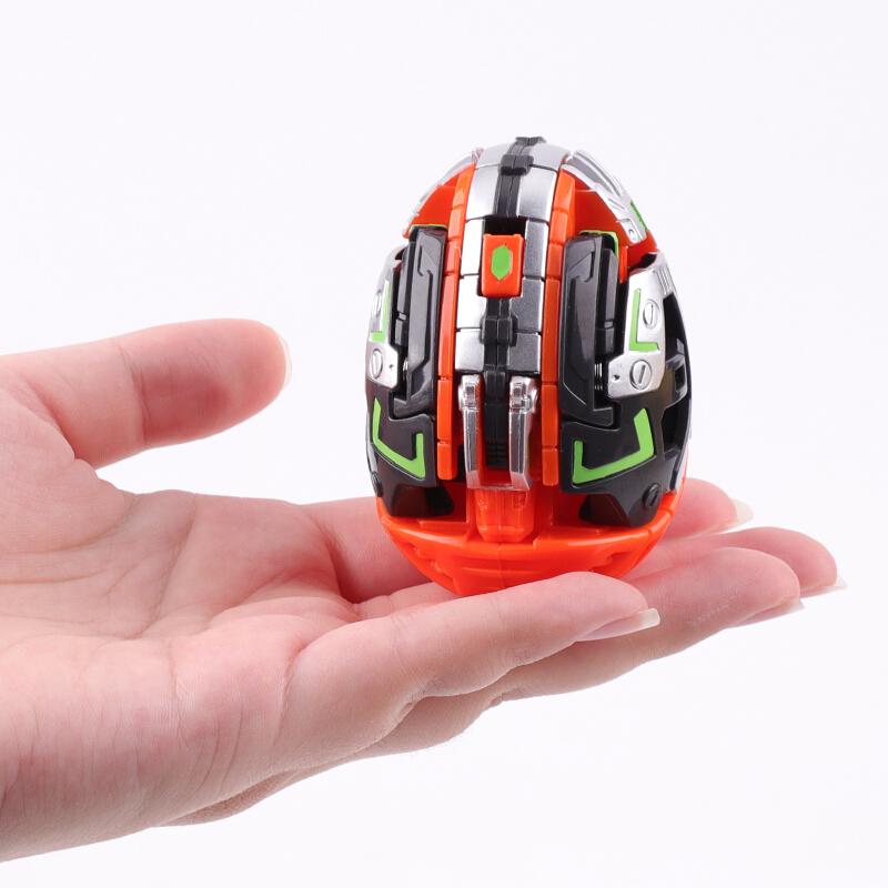 Creative Anime Deformation Toy Carbot Egg Automatic Transformation Dinosaur Egg Boys Robot Tyrannosaurus Pterodactyl Toys