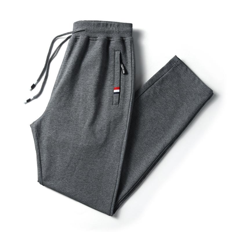 Jaro Podzim Pánské tepláky Sportovní oblečení Fitness Tělocvična Rovné Bavlna Tepláky Pánské Volné Joggers Kalhoty Velká velikost 8XL