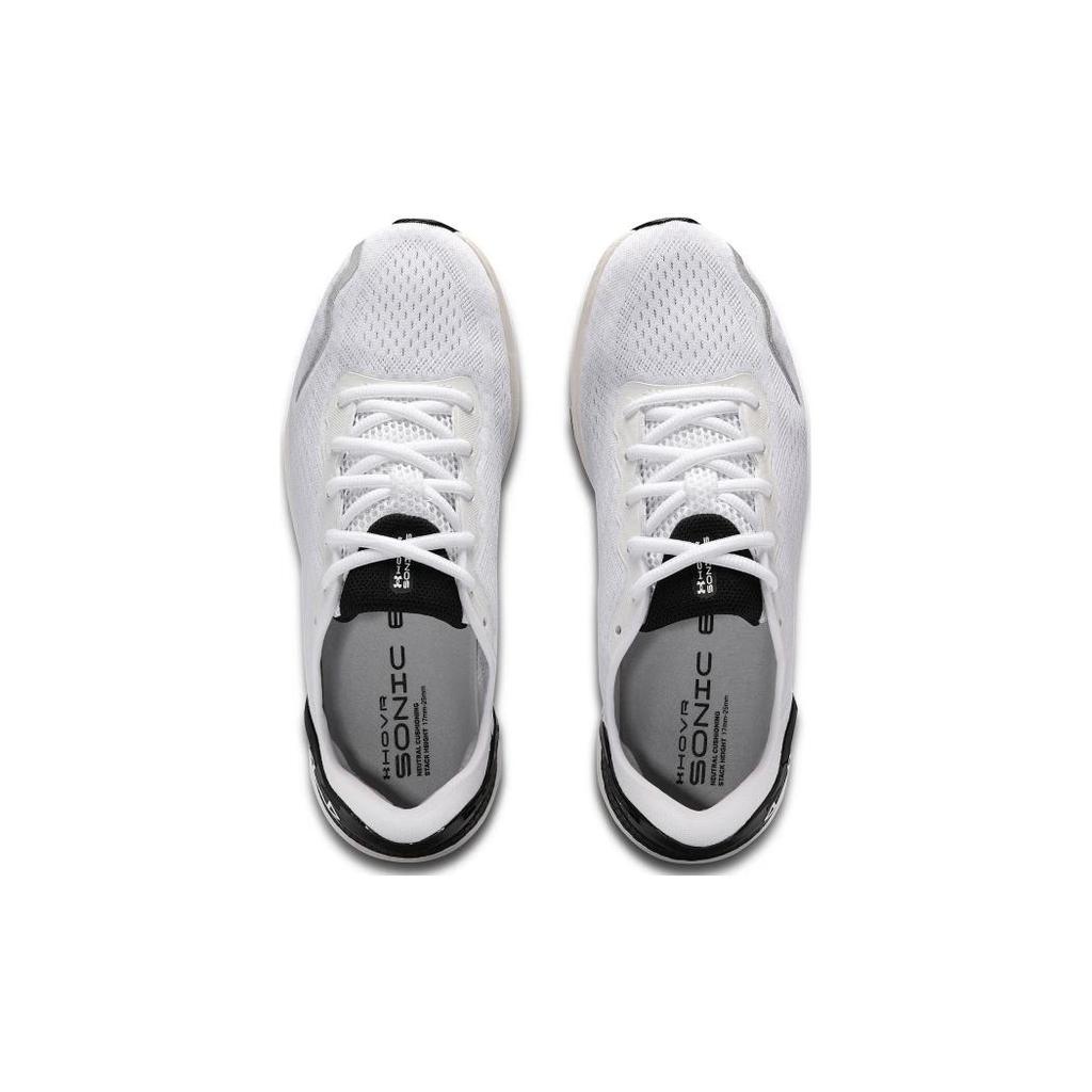 Neu Under Armour Hovr Sonic 6 'White Black' 3026121-105