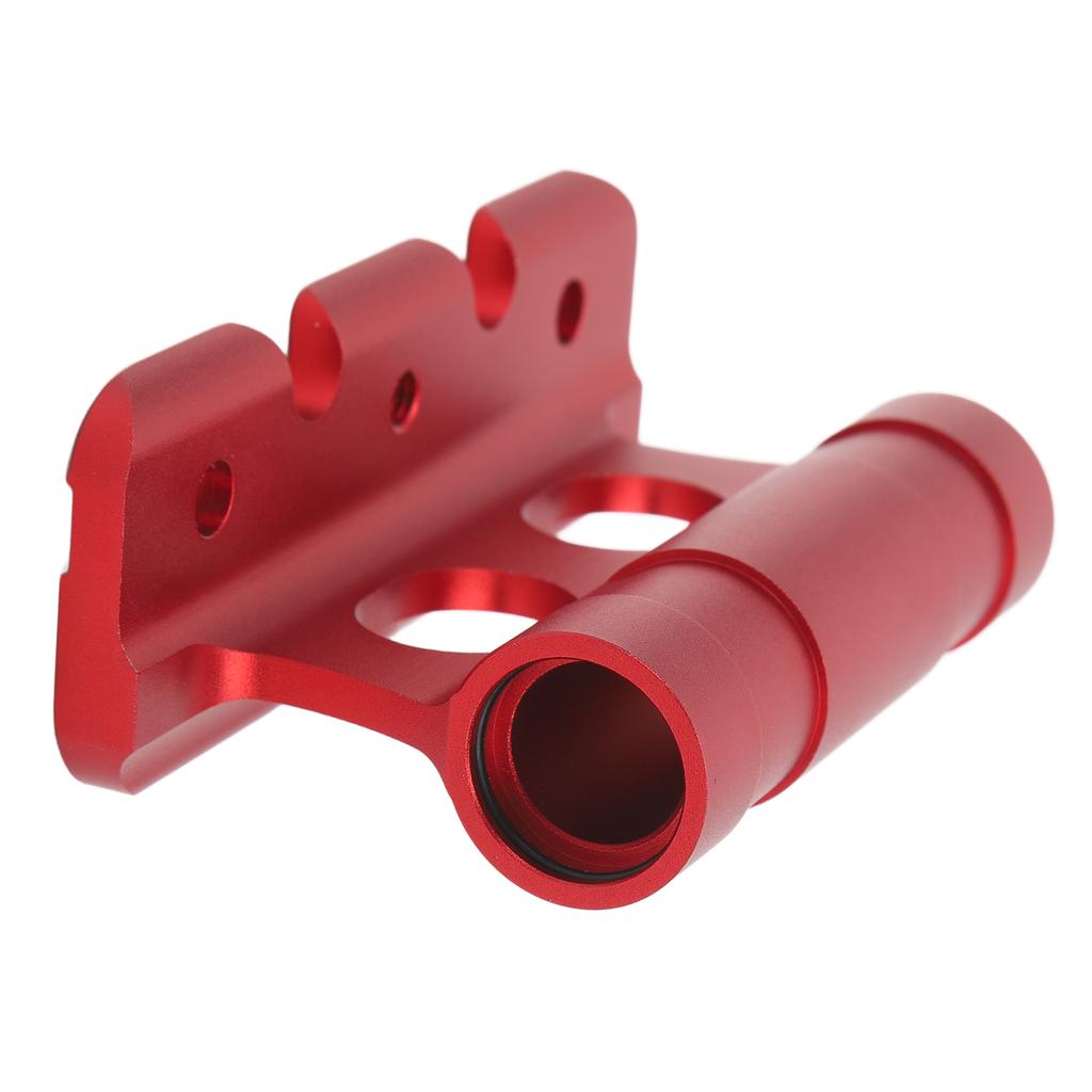 Bike Fork Mount Red Fork Bracket Quick Release Aluminium Alloy Wear Resistant Bike Car Block for