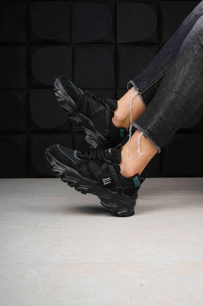 Unisex Casual Leather Platform Sneakers - 2025 Autumn Thick Sole