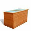 VidaXL Garden Storage Box 126 X 72 X 72 Cm Wood