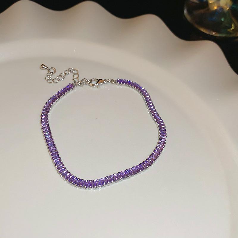 Zircon Flower Simple Niche Bracelet Light Luxury High Sense Fashion Versatile Bracelet Temperament Personalized Jewelry Women