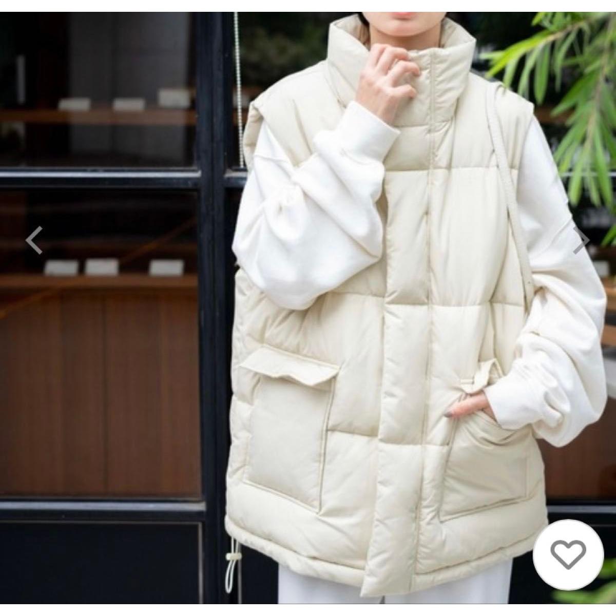 Down vest down WEGO/padded vest M