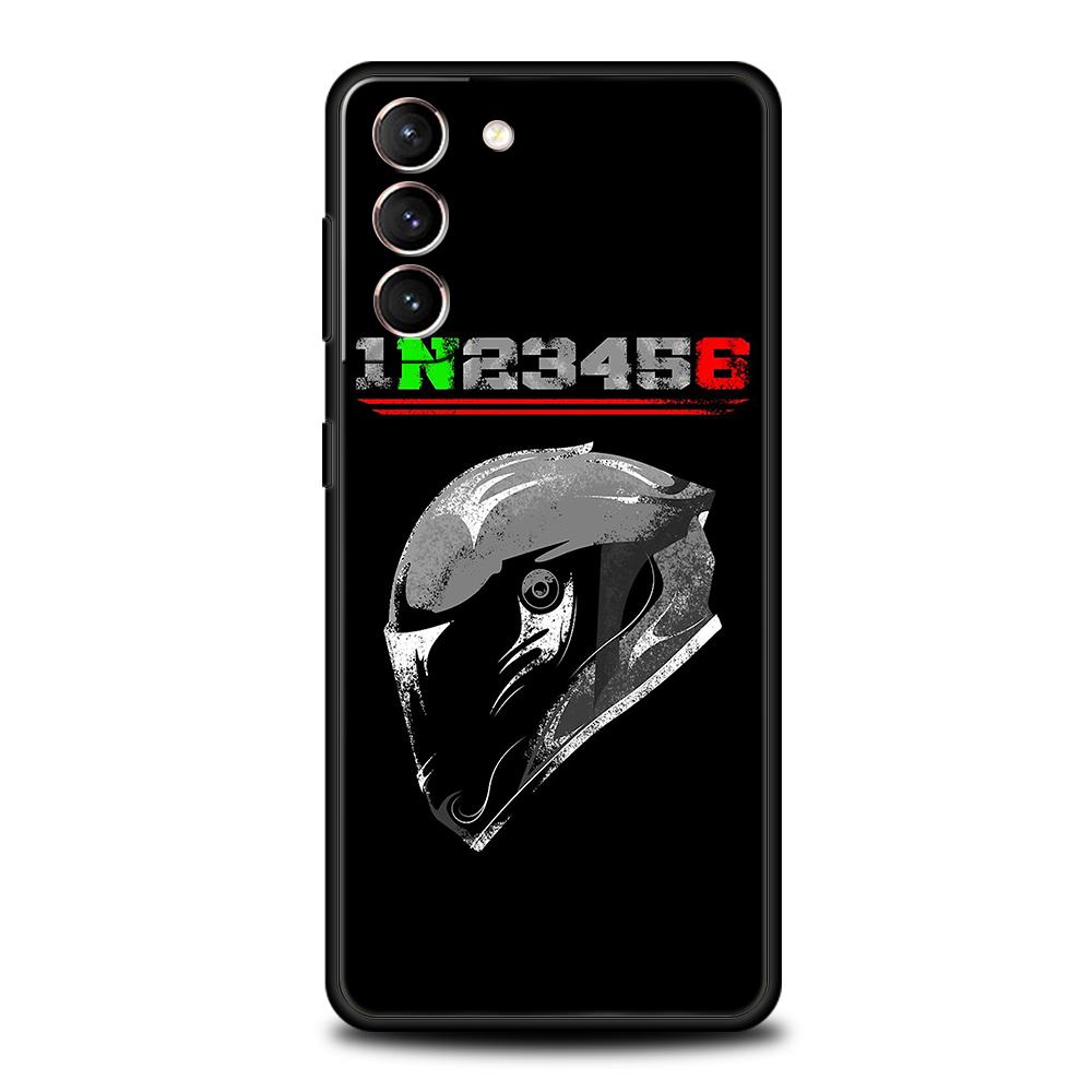 

1N23456 Мотоциклетный чехол для Samsung Galaxy S24 S23 S22 S20 S21 FE Ultra S24 S23 S10 S10E S9 S8 Plus 5G Силиконовый чехол для телефона Capa Samsung S22 5G