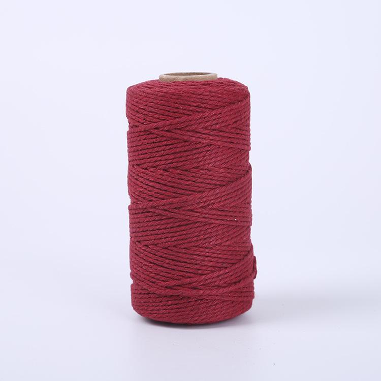 Biały Sznurek, Bawełniany Sznurek Cukierniczy, 328 Stóp 2 MM Naturalnie Biały Bawełniany Sznurek do Rękodzieła, Sznurek do Pakowania Prezentów, Wystrój Domu