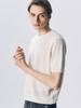 EDWARDMAX Fontana Short-Sleeve Knitwear Cream