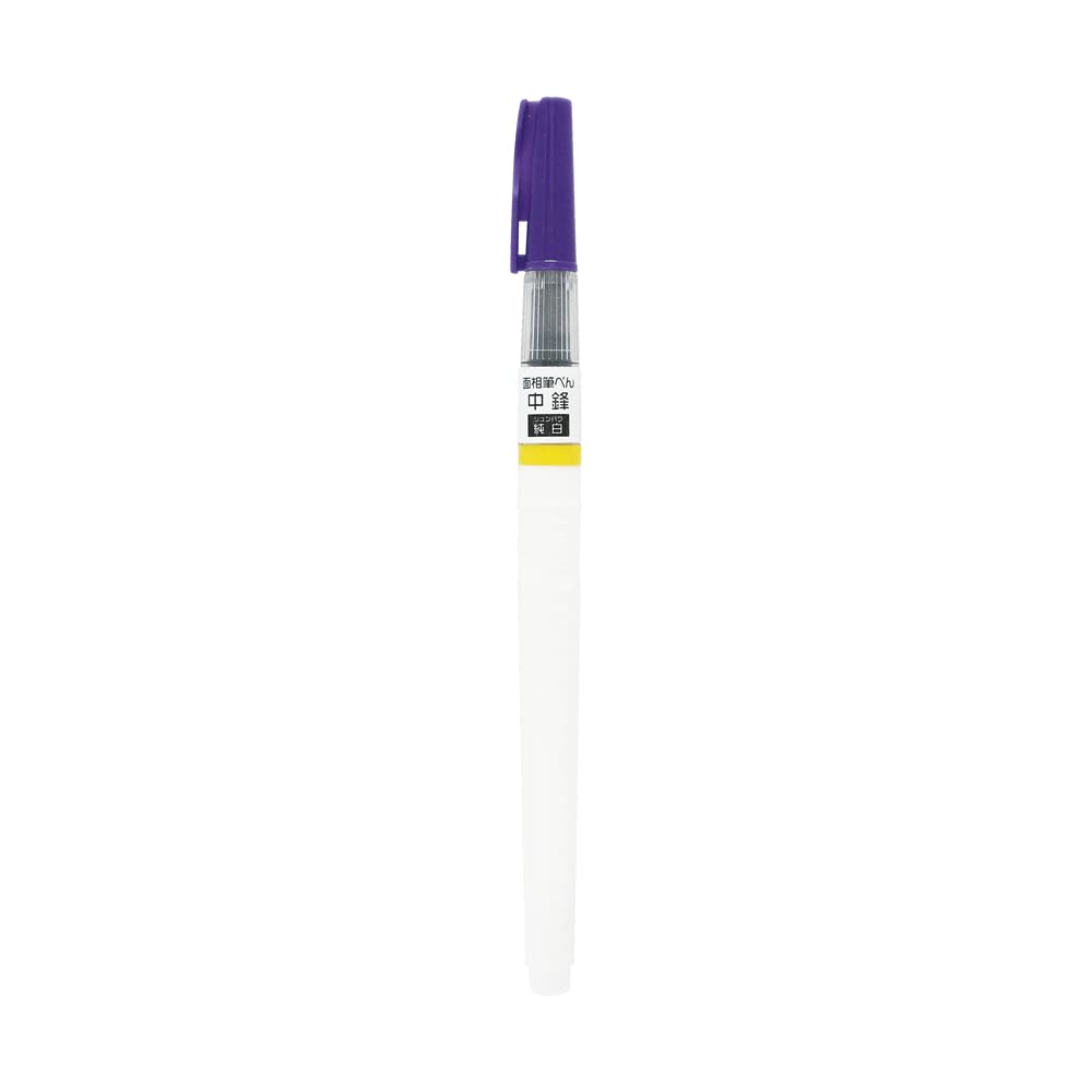 Kuretake Higashiyama Brush Detail Brush Medium Pure Pen, Pen, Tip, White, EH21-7