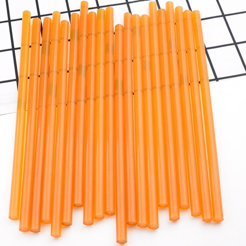 10 Stück Mini Heißklebepistolen Stäbe Mehrzweck für Kunsthandwerk DIY Klebeprojekte Heißschmelzklebstoff Klebestifte Ersatz