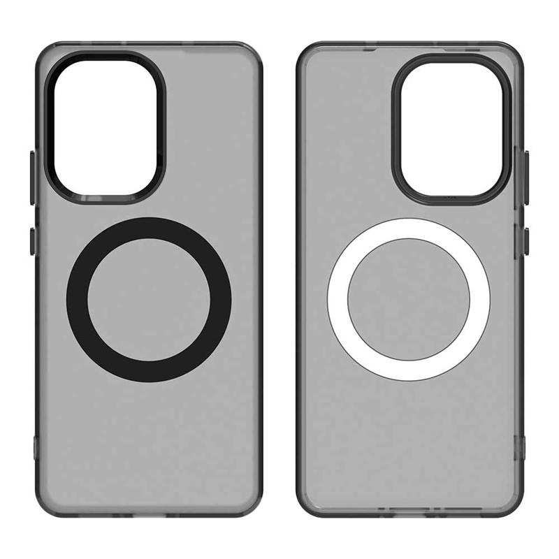 Transparent Case For Xiaomi Poco X7 Pro Case For Poco X7 Pro Magnetic Adsorption Wireless Charge Back Cover For Poco X7 Pro Case