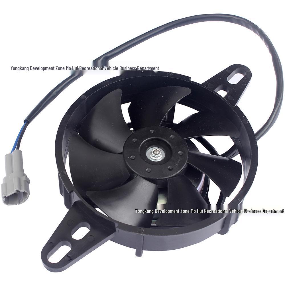 Off-road ATV Motorcycle Radiator Cooling Fan, 125-250CC Water-cooled Oil Cooler for Beach Buggy.