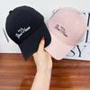 Spring And Summer Cotton Baseball Cap Women'S Embroidery Letters Versatile Fashion Sunshade Cap Men'S Tide