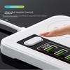 Universal Power Strip Socket Eu Us Au Plug With Usb Type-C Pd Surge Protector Power Cord Extension Sockets