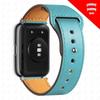 Skórzany pasek do zegarka Huawei Fit 2 Wymiana paska do smartwatcha Sportowa opaska na nadgarstek Bransoletka z pętlą retro Fit2 Akcesoria do zegarków