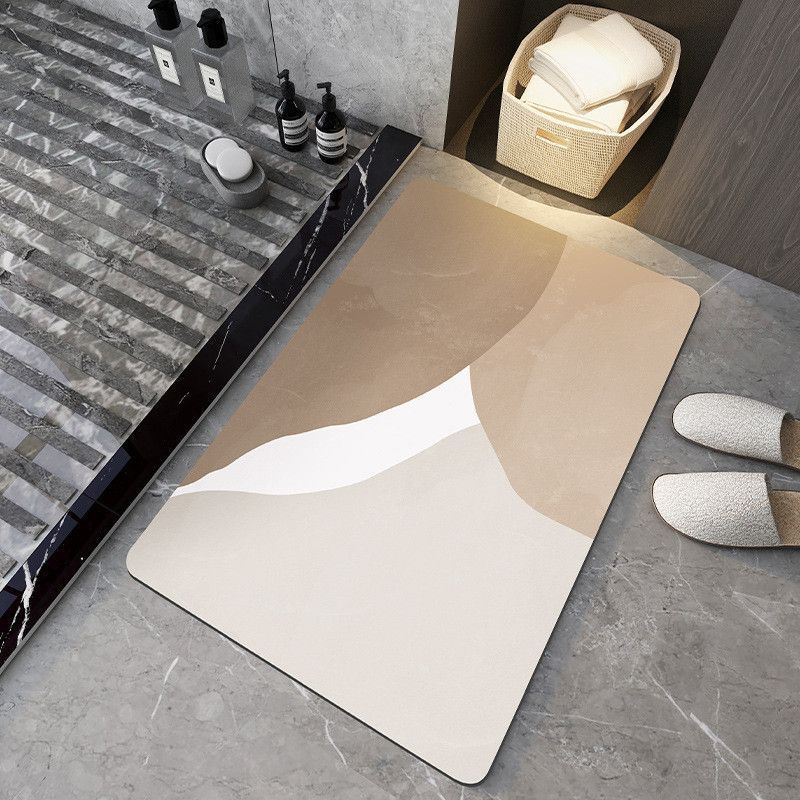 Bathroom Floor Mat Soft Diatom Mud Absorbent Mat Toilet Door Non-slip Quick Drying Mat Door Mat Toilet Household Carpet