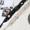 Cowgirl Waist Chain Casual Tie Belt Vintage Bohemian Waist Ceinture Cowgirl Lady Belt Elegant Woven Beads Western