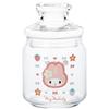 Sanrio My Retro Candy Glass Storage 9 X Character Candy My Melody Made In Product "Kaohana Melody" Pot, Canister, Container, Approx. 500ml, Approx.