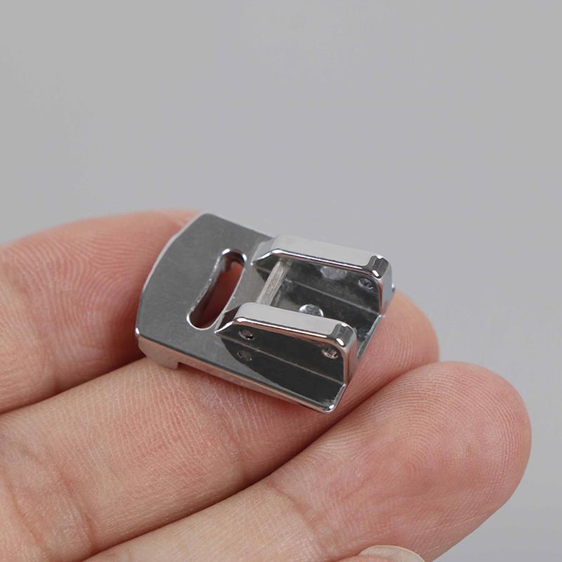 Hot 1Pcs Sliver Rolled Hem Curling Presser Foot For Sewing Machine Janome Sewing Accessories Hot Sale