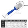 Paint Brush with Plastic Handle High Elasticity Pointed Wire For Painting, Dusting, Cleaning, Scribbling Widely Used