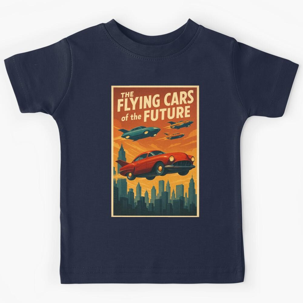 the flying cars of the future kids posters Kids T-Shirt 150