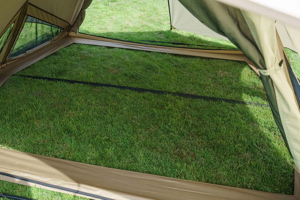 ogawa Outdoor Camping Tent Piraeus 5 x Sand Beige x Dark Brown 2746 [for people] Off-white