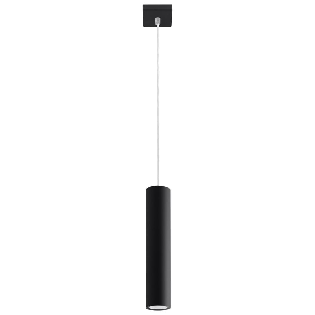 Hanging Lamp Lagos 1 Gu10 Black Sollux Sl.0327