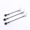 2 Pcs Front Rear Bike Axles Wheel Hub Skewers Bicycles Quick Release Lever