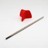1/2Pcs Easy-Clean Silicone Drill Mixer Paddle, Non-Stick Mixing Attachment for Paint, Epoxy, Cement, Grout & Resin, Multi-Material Drill Mixing Tool