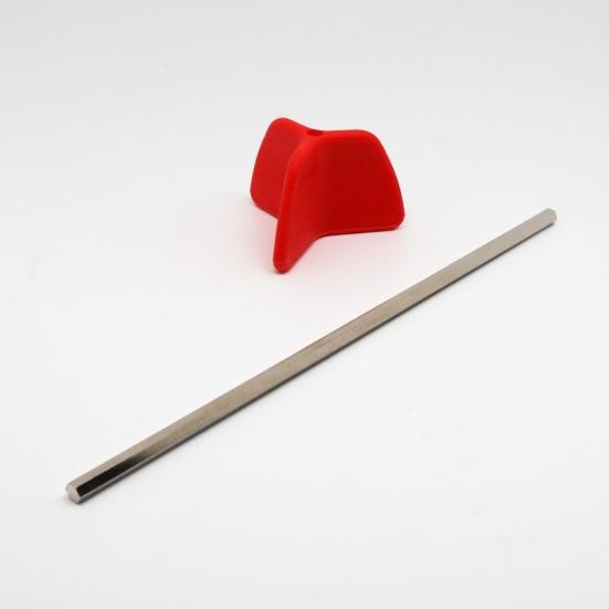 1/2Pcs Easy-Clean Silicone Drill Mixer Paddle, Non-Stick Mixing Attachment for Paint, Epoxy, Cement, Grout & Resin, Multi-Material Drill Mixing Tool