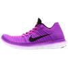 Free RN Flyknit Slip Resistant Abrasion Resistant Low Top Casual Running Shoes Women's Purple 831070-501