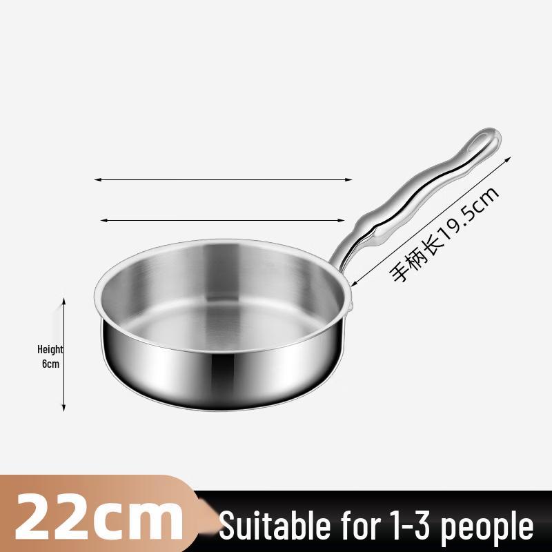 ZISIZ 316 Stainless Steel Frying Pan