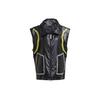 Adidas Contrast Trim Zip Sleeveless Vest Women Vests Black HI6052
