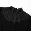 Zhongling Women's Lace Body Shaping Warm Underwear Set - Autumn 7717