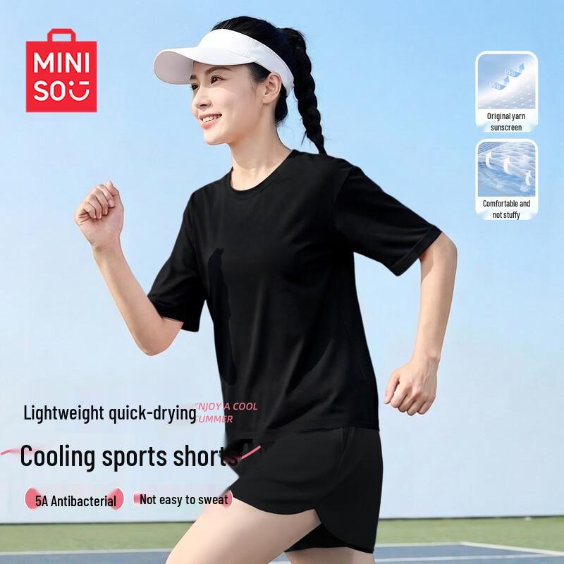 MINISO Women s Quick-Dry Summer Sport Set L