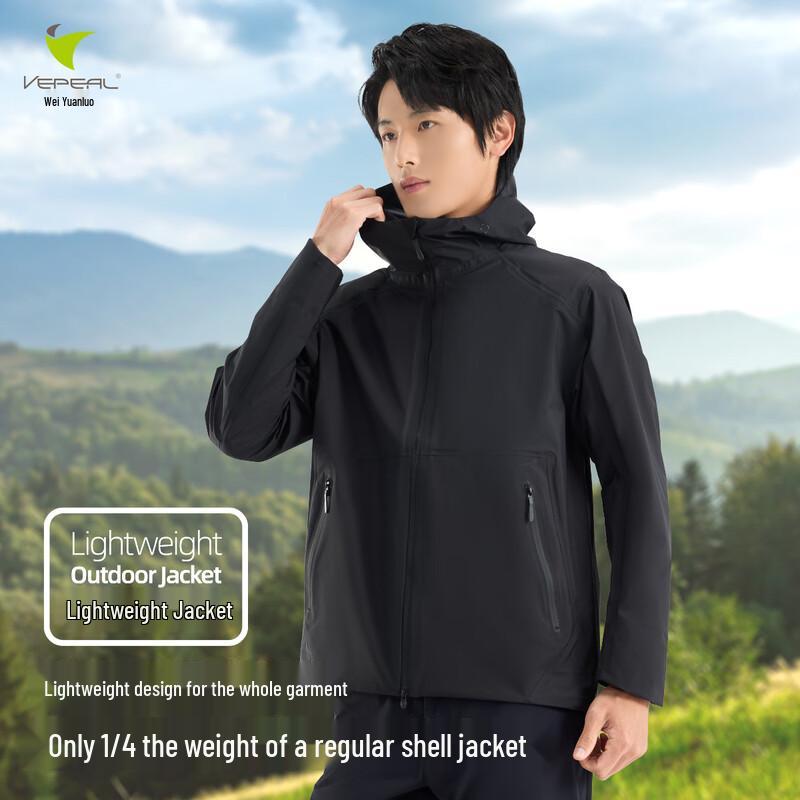 Vepeal Couple s Waterproof Windproof Single-Layer Outdoor Jacket M