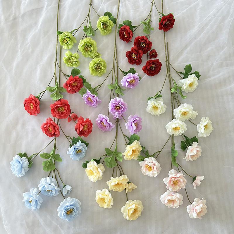 Flower Artificial Peony Wedding Hotel Restaurant Desktop Ornament Decoration