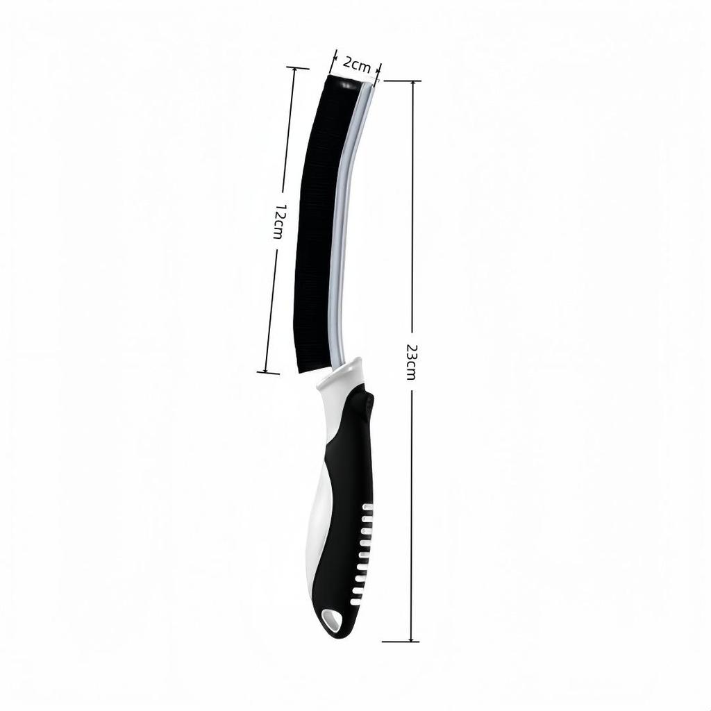Multi-Purpose Crevice Brush for Kitchen and Bathroom Sinks and Faucets