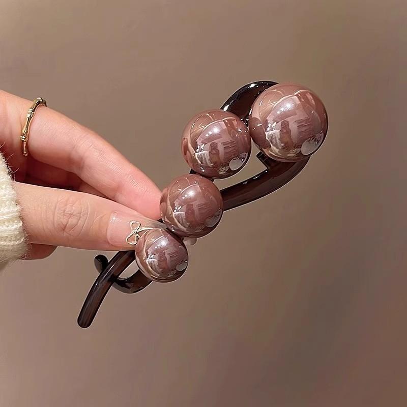 Cute and Adorable Cat-shaped Hair Clip, High-end Back Hair Clip for Women, One-piece Hairpin, Updo Hair Accessory