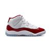 Jordan 11 Retro PS White Varsity Red Kids Shoes 378039-116