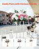 VEVOR Flower Ball Arrangement Bouquet 10 PCS, 450 Mm Diameter Artificial Flower Balls Wedding Table Centerpieces