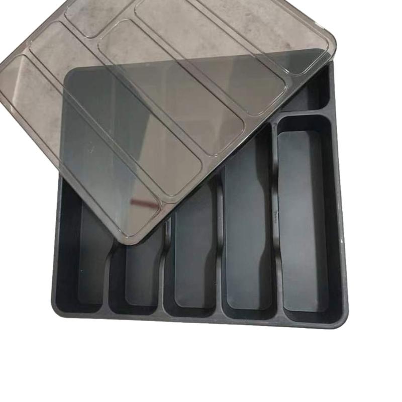 Drawer Organizer Separators for Office Desk Stationeries Cutlery Storage Box Organization Tray for Kitchen Drawers