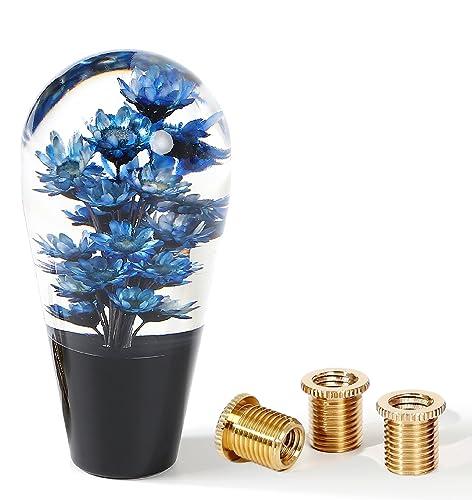 

Ручка переключения передач Life Palette Underwater Flower Crystal с удлинением для японского грузовика 10 см 100 мм (Черная ось Синяя)