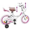 Kids  Bike 14 Inch for Ages 3 5 White