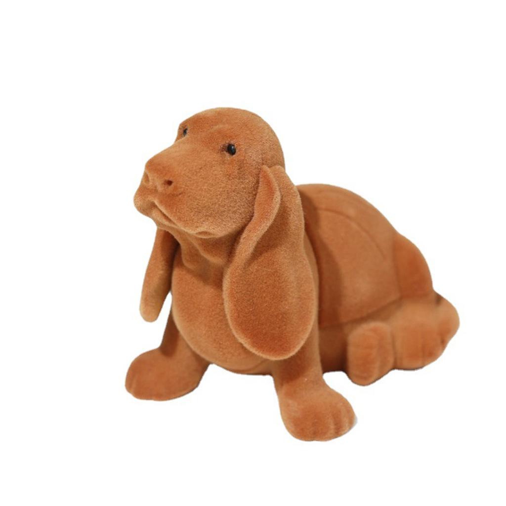 Sturdy Flocking Lovely Animal Shaped Jewelry Organizers Portable Accessory for Engagement and Birthday Special Gifts