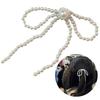 Artificial Pearls Bowtie Hairpin Duckbills Clip Barrettes Braids Clip Hair Decors