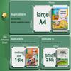 Back-to-School Transparent Frosted Waterproof Self-Adhesive Book Cover